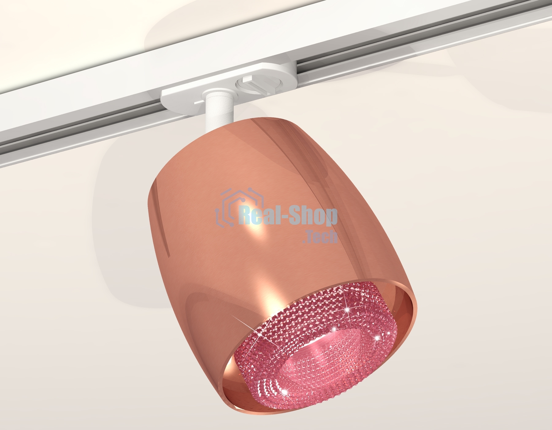 Светильник Ambrella light XT1144010 PPG/PI/SWH золото розовое полированное/розовый/белый песок MR16 GU5.3 (A2536, C1144,N7193)