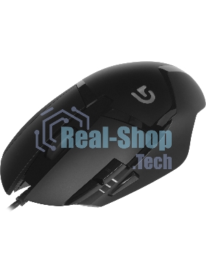 Мышь проводная Logitech G402 Hyperion Fury черный, 4000 dpi, USB, кнопки - 8