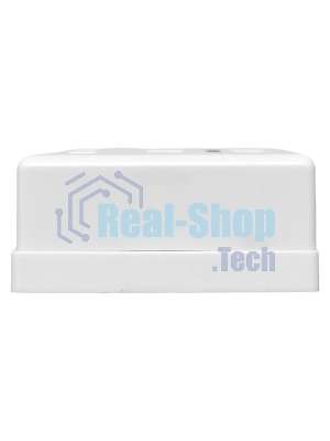 Розетка настенная TERACOM Cat.5E неэкранированная 2 порта RJ-45 Dual IDC белая