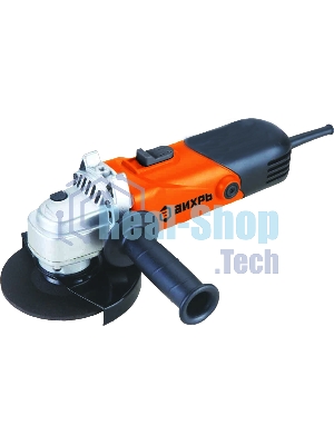 Угловая шлифовальная машина ВИХРЬ УШМ-125/1100 72/12/2 Шлифмашина угловая1100 Вт, 11000 об/мин, 125 мм, 2.3 кг