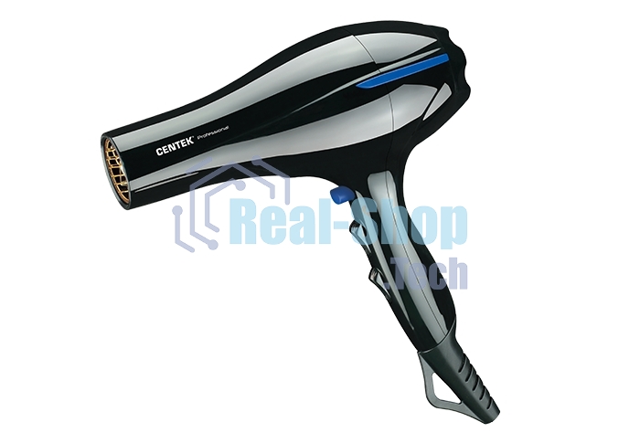 Фен Centek CT-2227 Professional черный, 2200 Вт