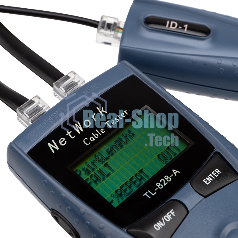 Тестер кабеля Rexant многофункциональный RJ-45 828