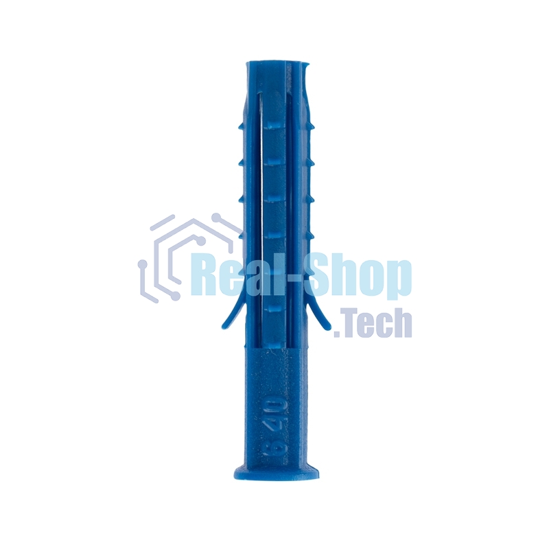 Дюбель распорный Kranz 6х40, синий, пакет (100 шт./уп.)