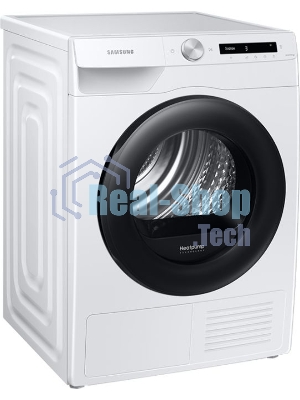 Сушильная машина Samsung DV90T5240AW/LP белый, 9 кг, сушка - тепловой насос, программ - 14, 60 x 85 x 65 см