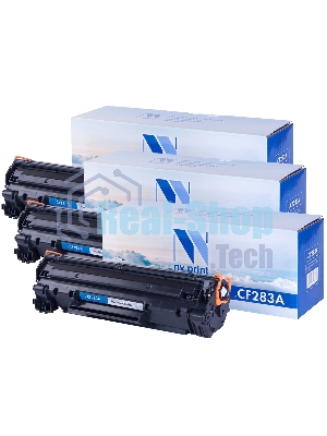 Картридж NVP совместимый NV-CF283A-SET3 для HP LaserJet Pro M201dw/M201n/M125r/M125ra/M225dn/M225dw/M225rdn/M125rnw/M127fn/M127fw (1500k) (3 шт)
