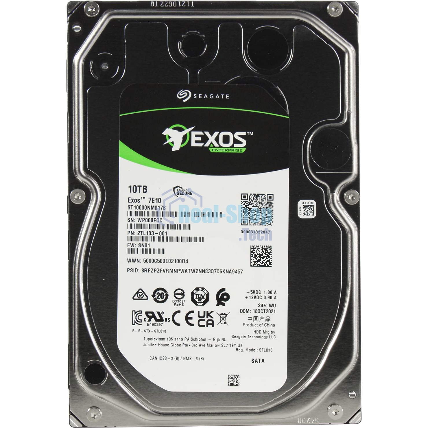 Жесткий диск Seagate SATA 10Tb 7200RPM 6Gb/S 256MB ST10000NM017B