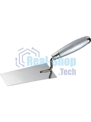 Кельма Matrix из нерж. стали, 160x84 мм, деревянная ручка MASTER