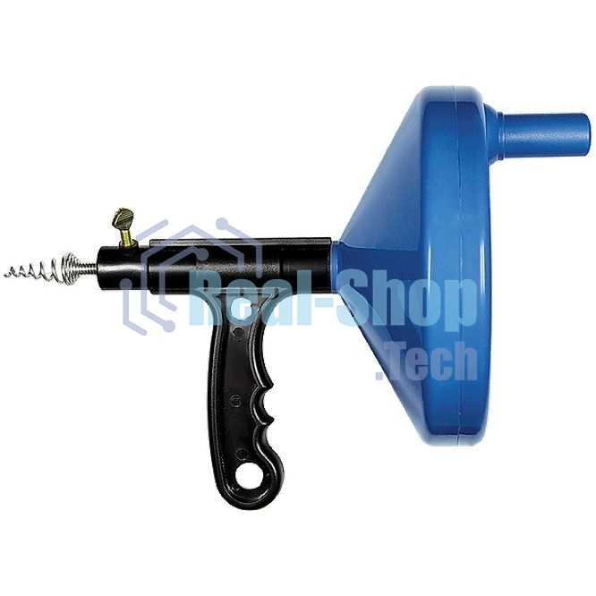 Трос для прочистки труб Сибртех длина 3,3 м, диаметр 6 мм, пластмассовый корпус