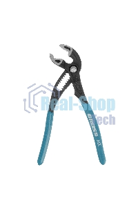 Клещи переставные Gross кнопочный механизм, обливные рукоятки, 180 мм