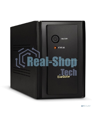 Источник бесперебойного питания ExeGate EX292608RUS SpecialPro UNB-2000.LED.AVR.4C13.RJ.USB 2000VA/1200W, LED, AVR,4*C13, RJ45/11,USB, металлический корпус, черный