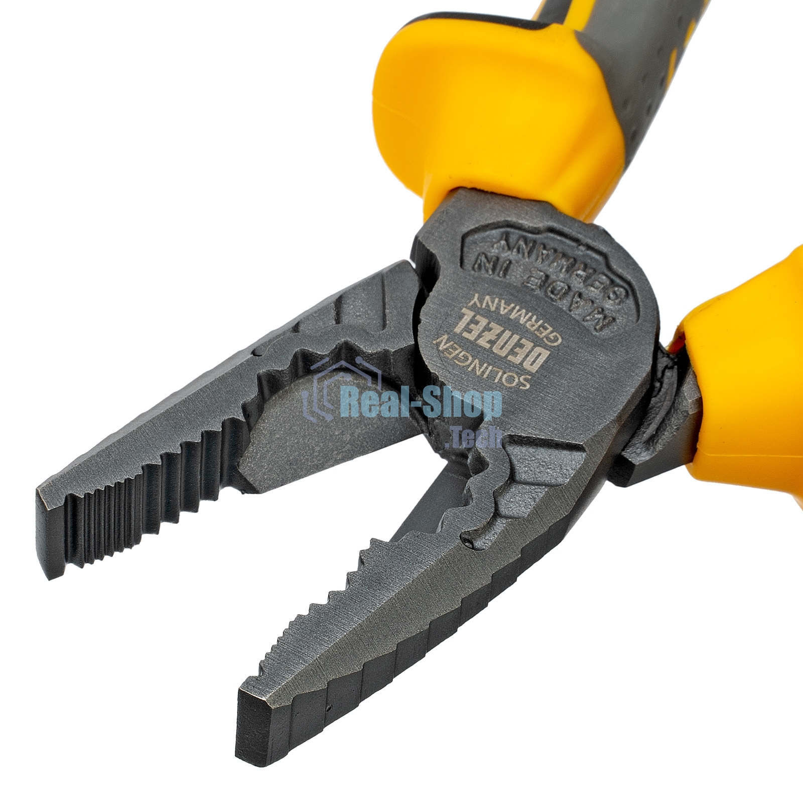 Плоскогубцы комбинированные Denzel 180 мм, трехкомпонентные рукоятки