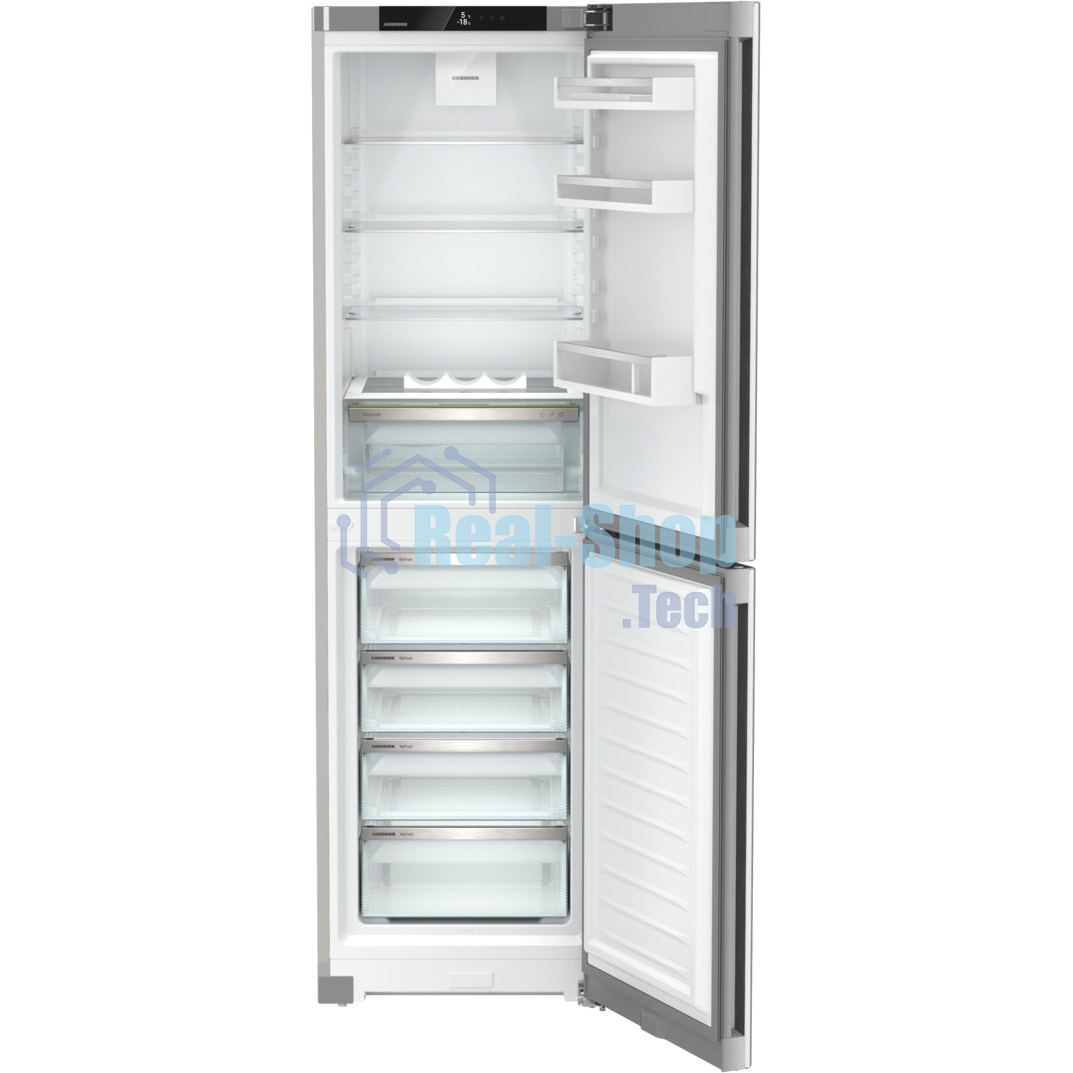 Холодильник Liebherr CNsfd 5704-22 001 серебристый двухкамерный 225/123л морозилка снизу