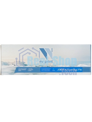Картридж лазерный NVPrint совместимый HP CB541A/Canon 716 Cyan для LJ Color CP1215/1515/1518/(1400k)