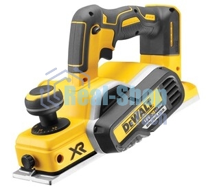 Аккумуляторный бесщеточный рубанок XR DeWalt DCP580N-XJ черный/желтый