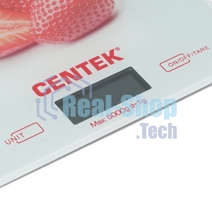 Весы кухонные CENTEK CT-2482 LED белый