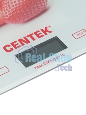 Весы кухонные CENTEK CT-2482 LED белый