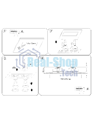 Светильник Ambrella light TN1145/2 WH белый IP44 GU5.3/2 180*95*38