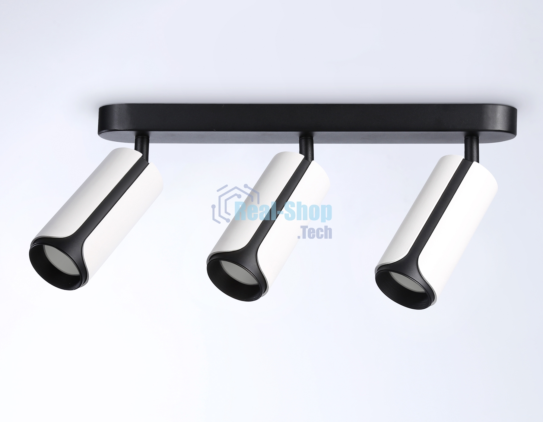 Светильник Ambrella light TN51603/3 WH/BK белый/черный GU10/3 380*60*195