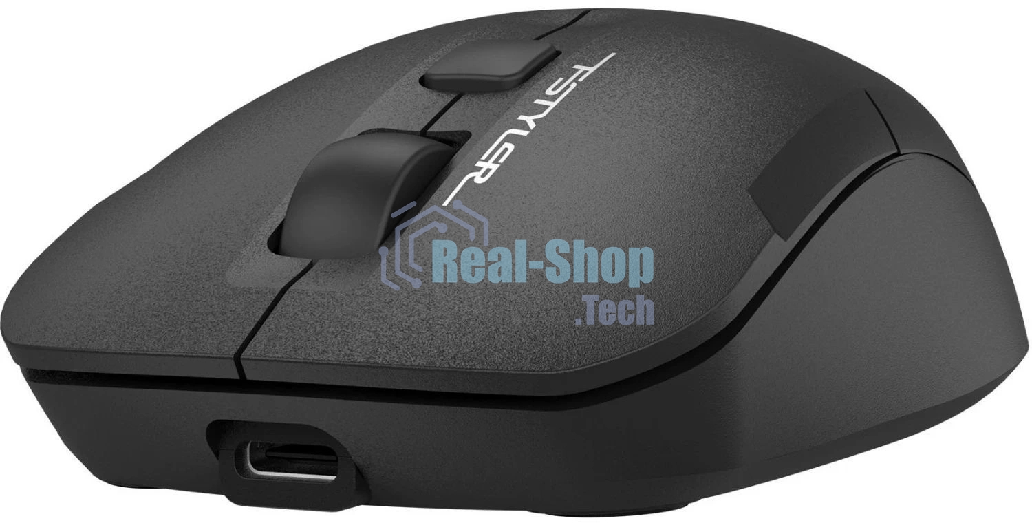 Мышь беспроводная A4Tech Fstyler FG16CS Air 2 черный, 2000 dpi, USB, радиоканал, кнопки - 4