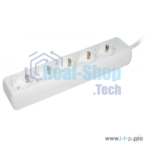 Удлинитель 5х5 м с заземл. 16А IP20 У05 2P+PE ИЭК WYP10-16-05-05-Z-N