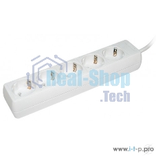 Удлинитель 5х5 м с заземл. 16А IP20 У05 2P+PE ИЭК WYP10-16-05-05-Z-N