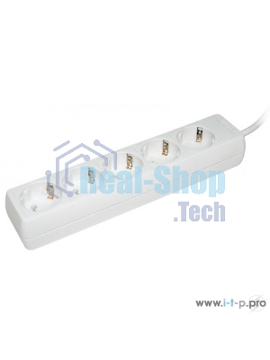 Удлинитель 5х5 м с заземл. 16А IP20 У05 2P+PE ИЭК WYP10-16-05-05-Z-N