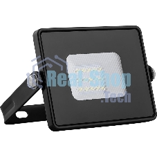 Прожектор светодиодный FERON 294932835 SMD 20W 4000K IP65, черный с матовым стеклом, LL-919 Прожектор светодиодный FERON 294932835 SMD 20W 4000K IP65, черный с матовым стеклом, LL-919