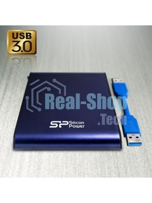 Внешний HDD Silicon Power USB 3.0 1Tb A80 SP010TbPHDA80S3B Armor (5400 об/мин) 2.5
