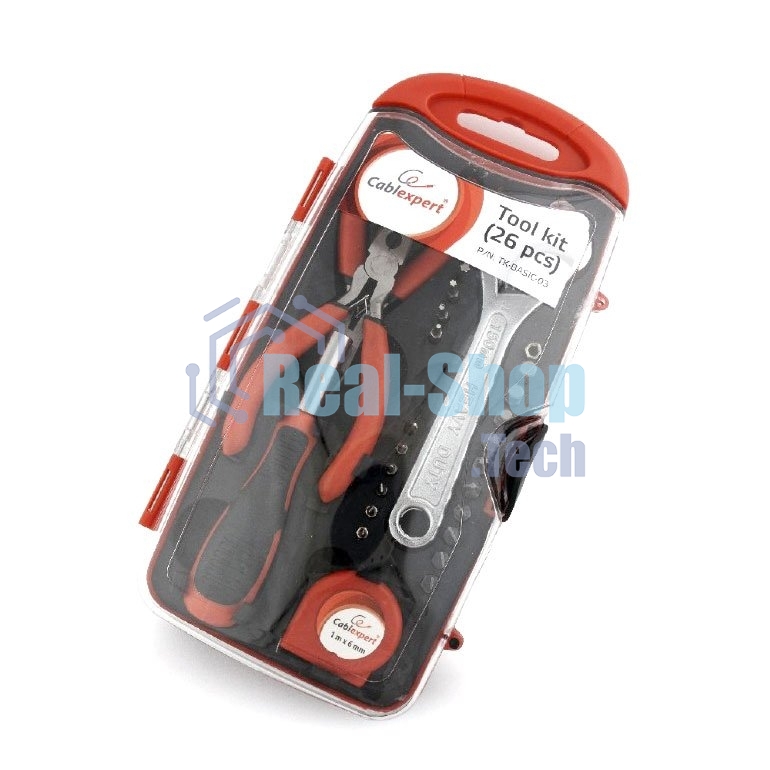 Набор инструментов Cablexpert TK-BASIC-03 (26 пр.)