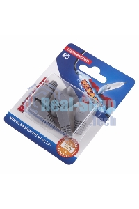 Защитный колпачок Rexant для штекера 8Р8С (Rj-45), серый (5 шт.)