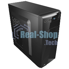Компьютерный корпус Aerocool/Formula CS-1101 черный без БП ATX 2x120мм 1x140мм 2xUSB 2.0 1xUSB 3.0 audio