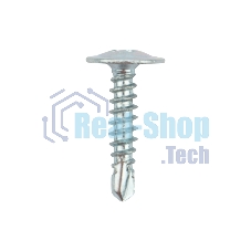 Саморез с прессшайбой Kranz ПШС сверло 4.2х19, короб (250 шт./уп.)