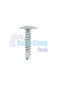 Саморез с прессшайбой Kranz ПШС сверло 4.2х19, короб (250 шт./уп.)