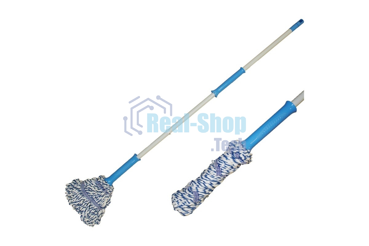 Швабра для пола ТВИСТ с насадкой из микрофибры MopM6