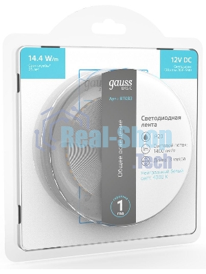 Лента светодиодная Gauss Basic 3м (BT083)