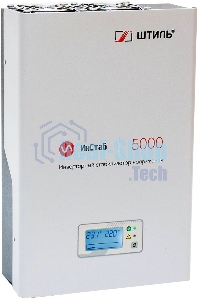 Стабилизатор напряжения Штиль ИнСтаб IS5000 4500Вт 5000ВА белый
