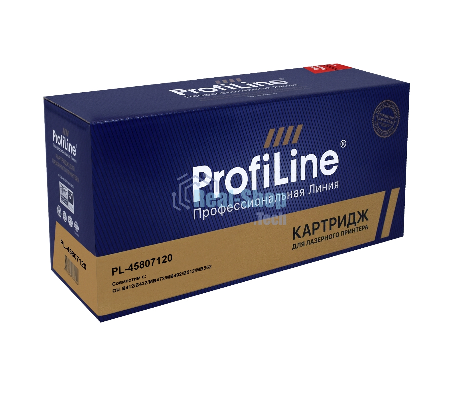Картридж ProfiLine совместимый 45807120/45807106 для Oki B412 7000к PL