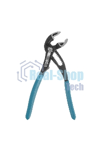 Клещи переставные Gross кнопочный механизм, обливные рукоятки, 180 мм