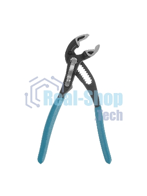Клещи переставные Gross кнопочный механизм, обливные рукоятки, 180 мм