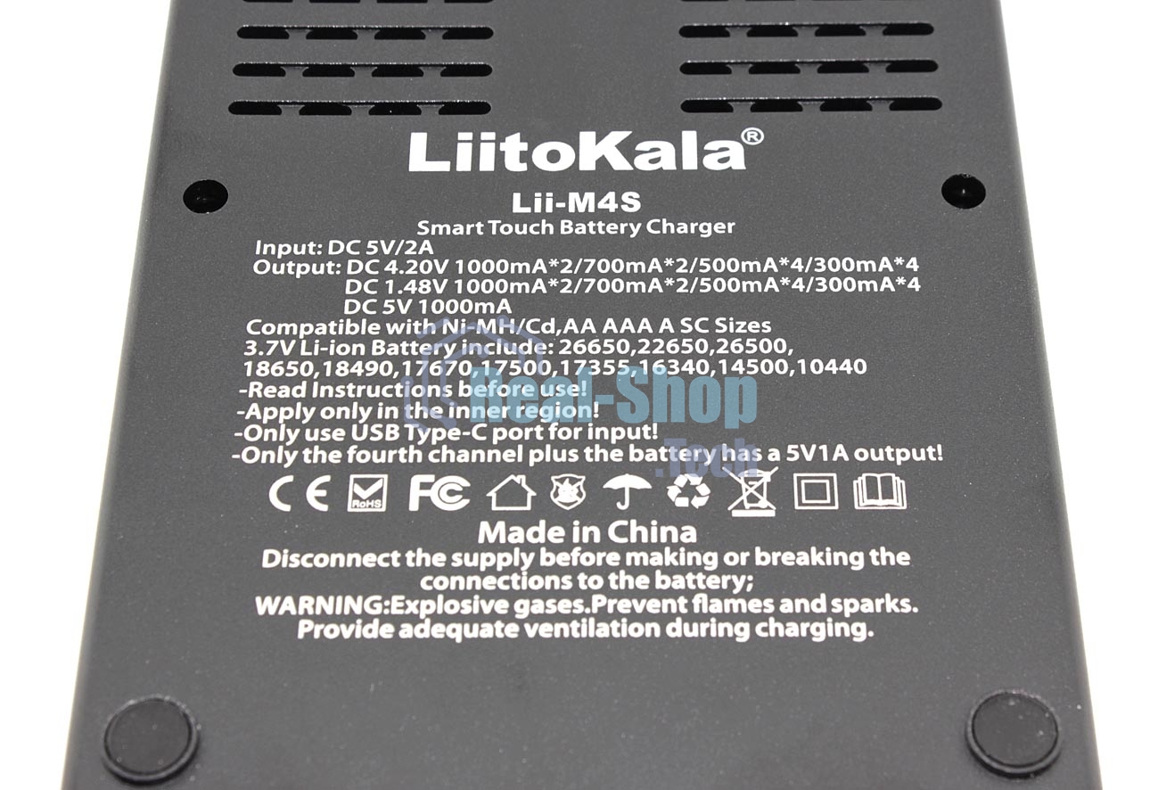 Зарядное устройство LiitoKala Lii-M4S