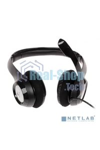 Гарнитура проводная Logitech Headset Logitech H390 USB черный