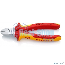 Бокорезы KNIPEX 7006160 1000V160мм диагональные,ручки изолированные,с двухцв многокомп чехлами