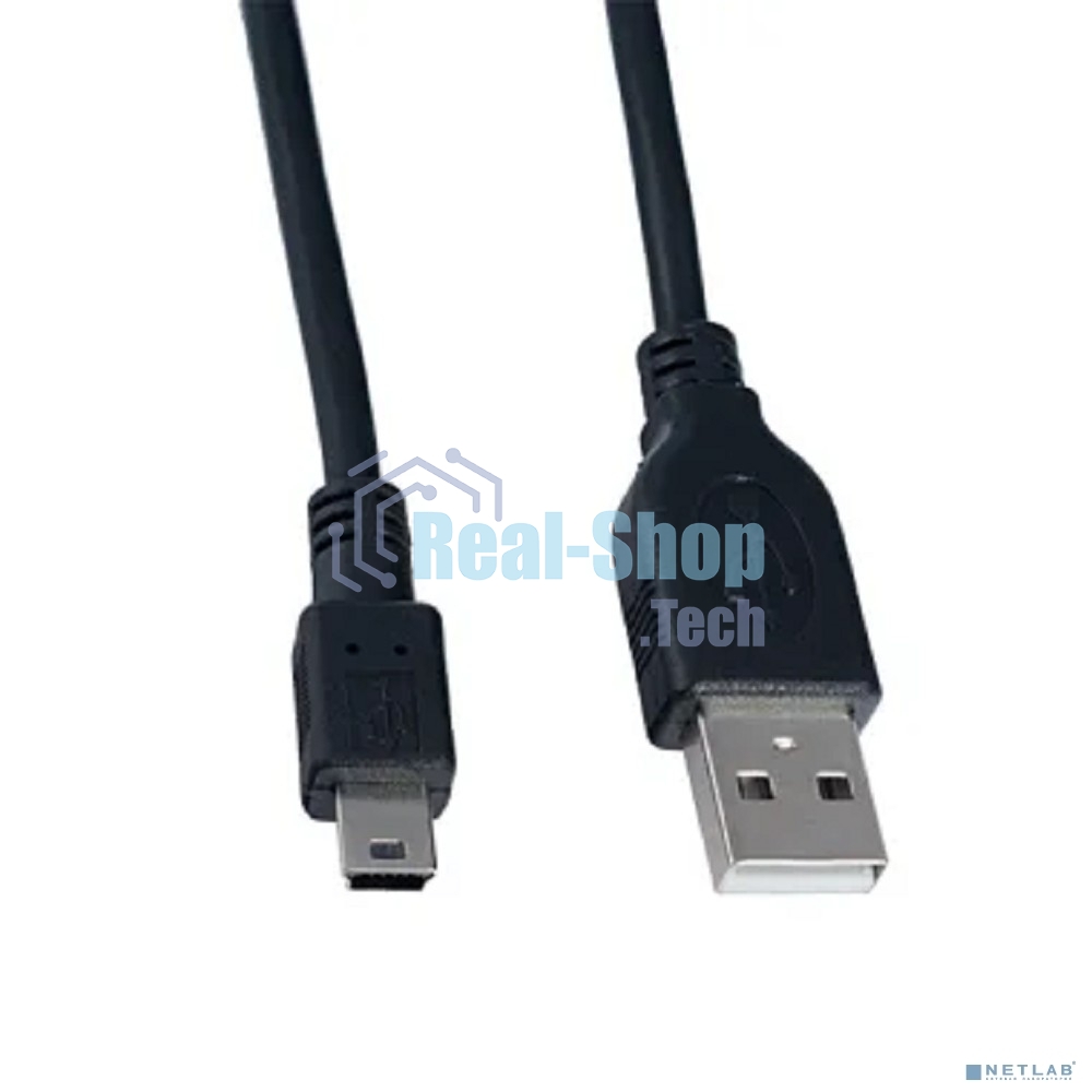 Кабель PERFEO USB2.0 A вилка - Mini USB вилка, 5 м. (U4305)
