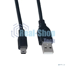 Кабель PERFEO USB2.0 A вилка - Mini USB вилка, 5 м. (U4305)
