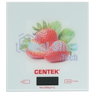 Весы кухонные CENTEK CT-2482 LED белый