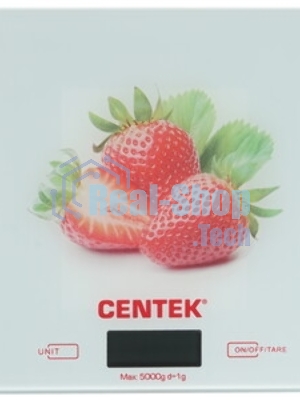 Весы кухонные CENTEK CT-2482 LED белый