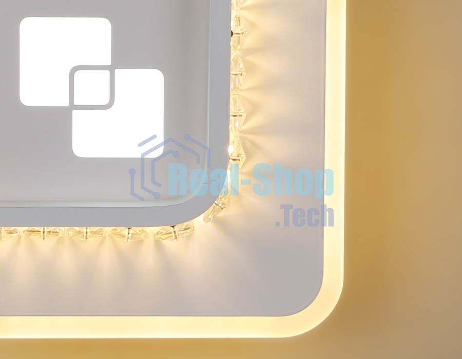 Светильник Ambrella light FA231 WH белый LED 4200K/4200K/6400K 30W 210*210*50