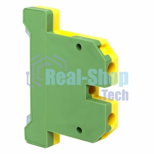 Колодка клеммная ЕК-6/40 JXB земля EKF plc-ek-6/40