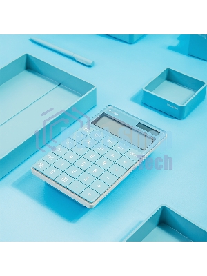 Калькулятор настольный Deli Nusign ENS041blue синий 12-разр.
