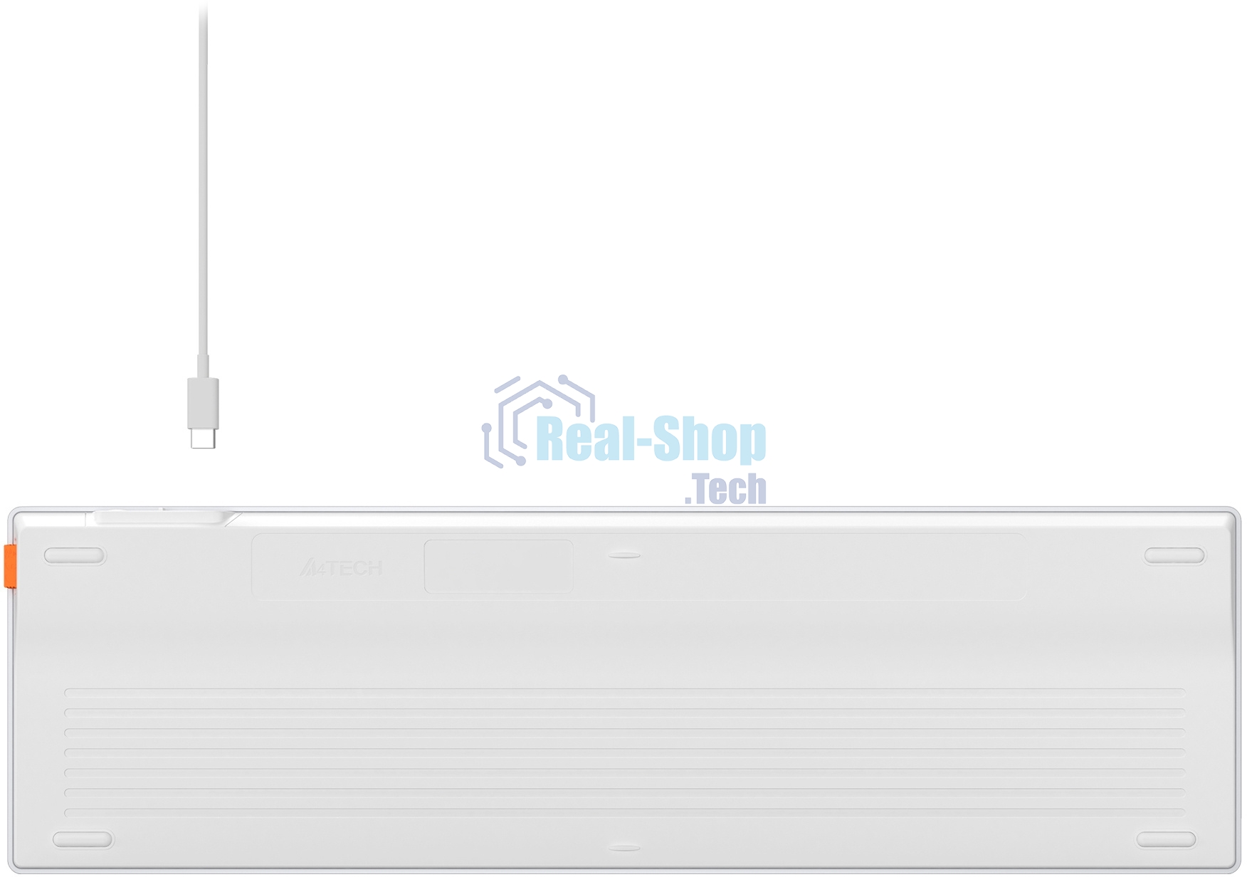 Клавиатура беспроводная A4Tech Fstyler FBX50C, USB, Bluetooth/Радиоканал, белый